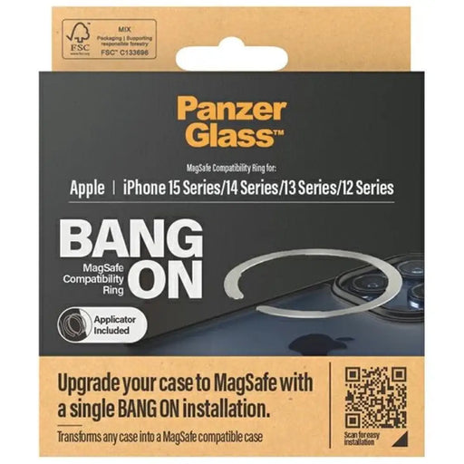 MagSafe PanzerGlass Bang ON пръстен за iPhone 12 / 13 / 14