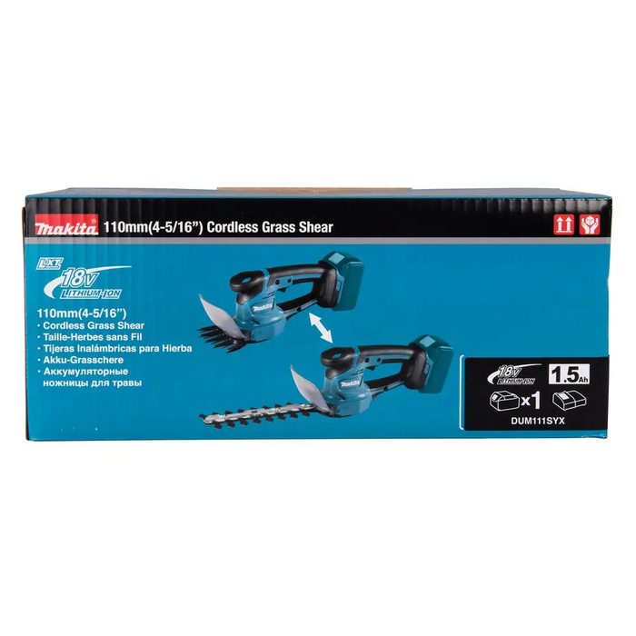 Makita DUM111SYX храсторез/тример с струна 27 W Батерия