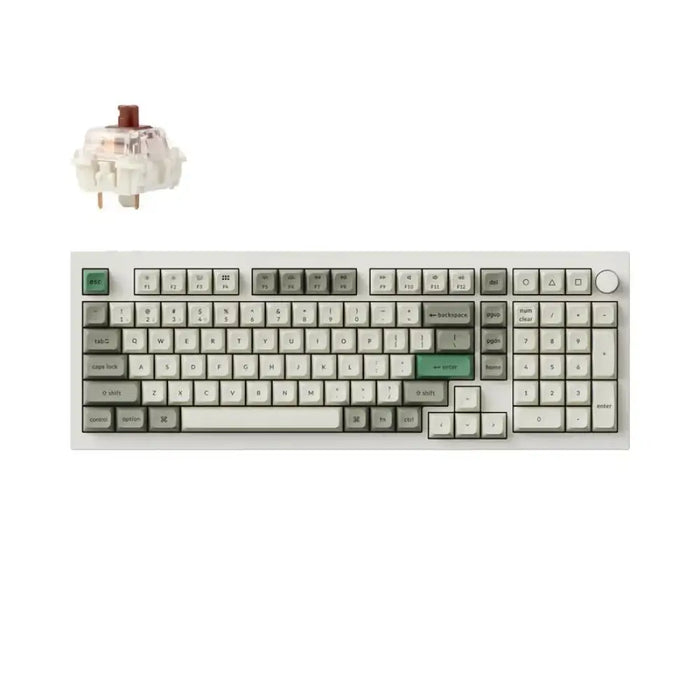 Механична клавиатура Keychron Q5 Max QMK Shell White