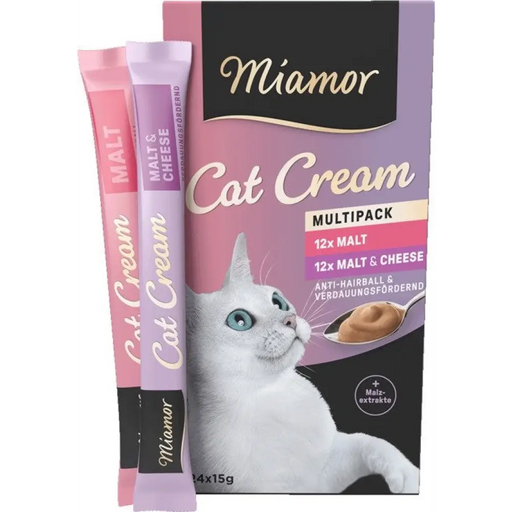 MIAMOR Cat Cream Malt - лакомства за котки - 24х15гр