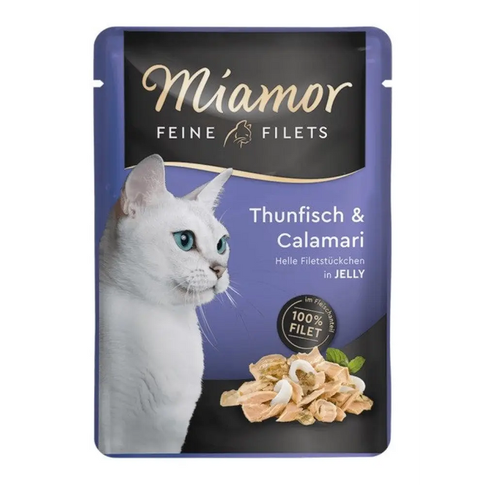 MIAMOR Feine Filets Tuna с калмари - мокра котешка храна