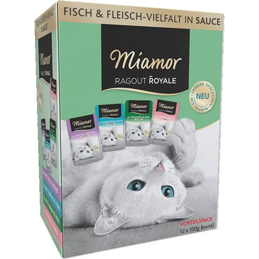 MIAMOR Ragout Royale Adult Mix в сос - мокра храна за котки
