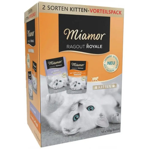 MIAMOR Ragout Royale Kitten Mix в желе - мокра храна