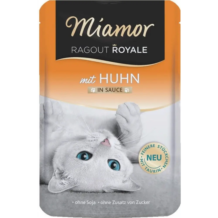 MIAMOR Ragout Royale Пиле в сос - мокра храна за котки