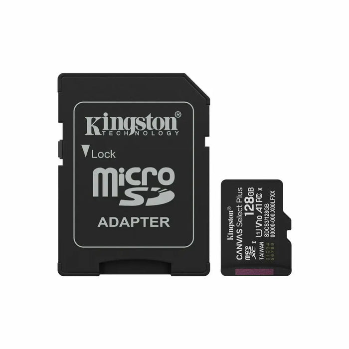 Mикро SD карта памет с адаптер Kingston SDCS3/128GB 128 GB