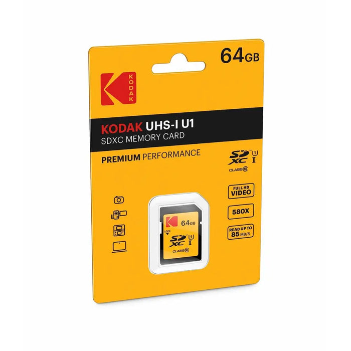 Mикро SD карта памет с адаптер Kodak EKMSD64GXC10K 64 GB