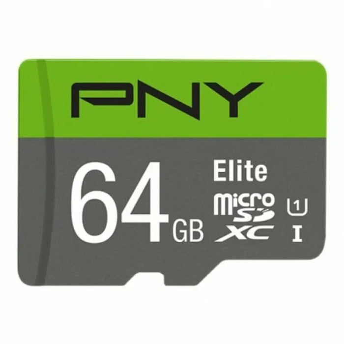 Mикро SD карта памет с адаптер PNY P-SDUX64U185GW-GE 64 GB