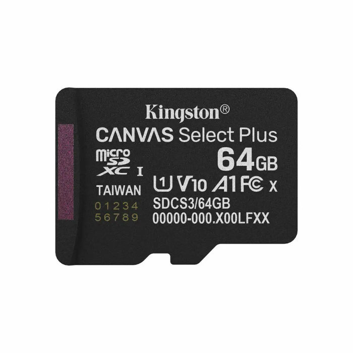 Mикро SD карта памет с адаптер Kingston SDCS3/64GBSP 64 GB