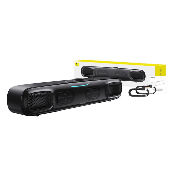 Мини саундбар Baseus AeQur DS10 Bluetooth 5.3 черен