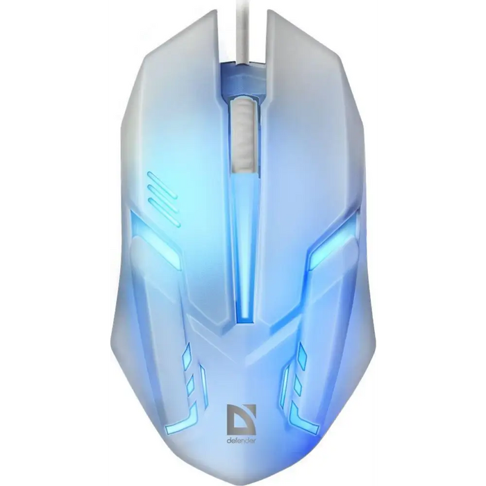 МИШКА DEFENDER CYBER MB-560L БЯЛА 7 ЦВЯТА ПОДСВЕТКА