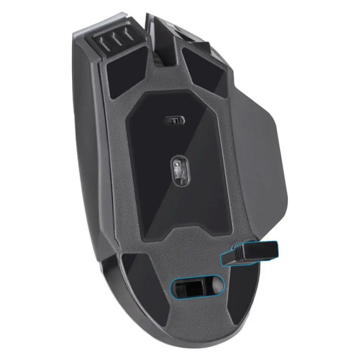 МИШКА DEFENDER GM-067 ONESHOT OPTIC RF RGB 3200dpi 7P