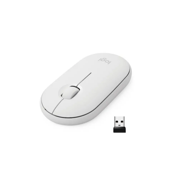 Мишка LOGITECH M350 Pebble Off-White