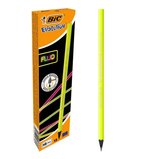 МОЛИВ БЕЗ ГУМА FLUO 12 BIC