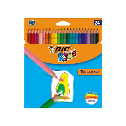 МОЛИВИ 24 ЦВЯТА TROPICOLORS BIC