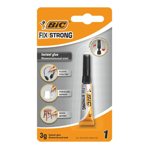 МОМЕНТНО ЛЕПИЛО 3 гр. FIX STRONG 1 бр. BIC