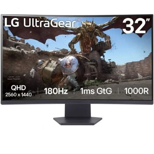 Монитор LG 32GS60QC-B Quad HD 32’’ 144 Hz 50 - 60 Hz 180 Hz