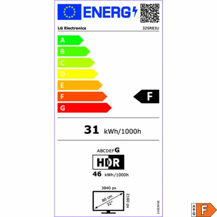 Монитор LG 32SR83U-W.AEU 4K Ultra HD 32’’ 31,5’’ 60 Hz