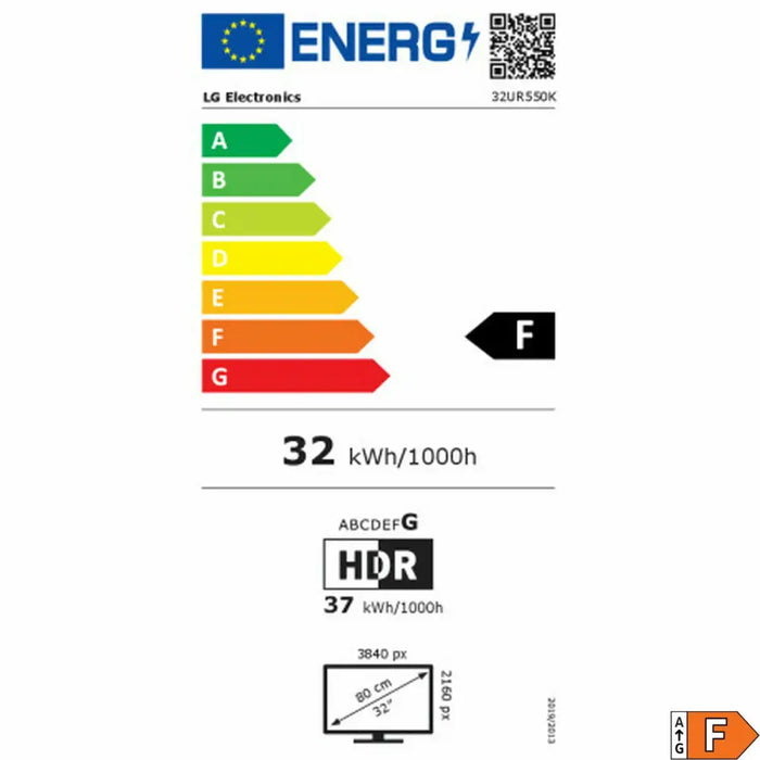 Монитор LG 32UR550K-B.AEU 4K Ultra HD 31,5’’