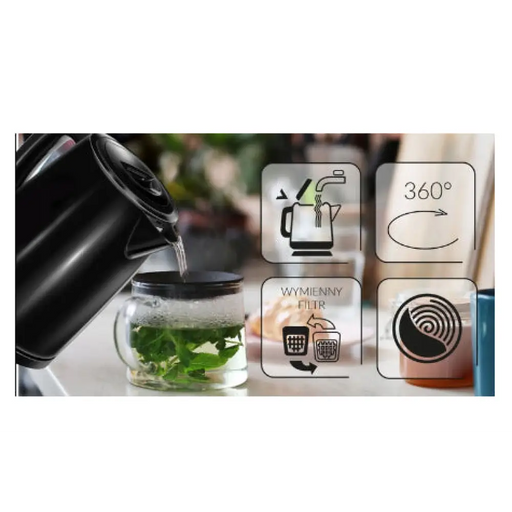 MPM Акумулаторна кана MCZ 112черна 1,7 L 2200 W