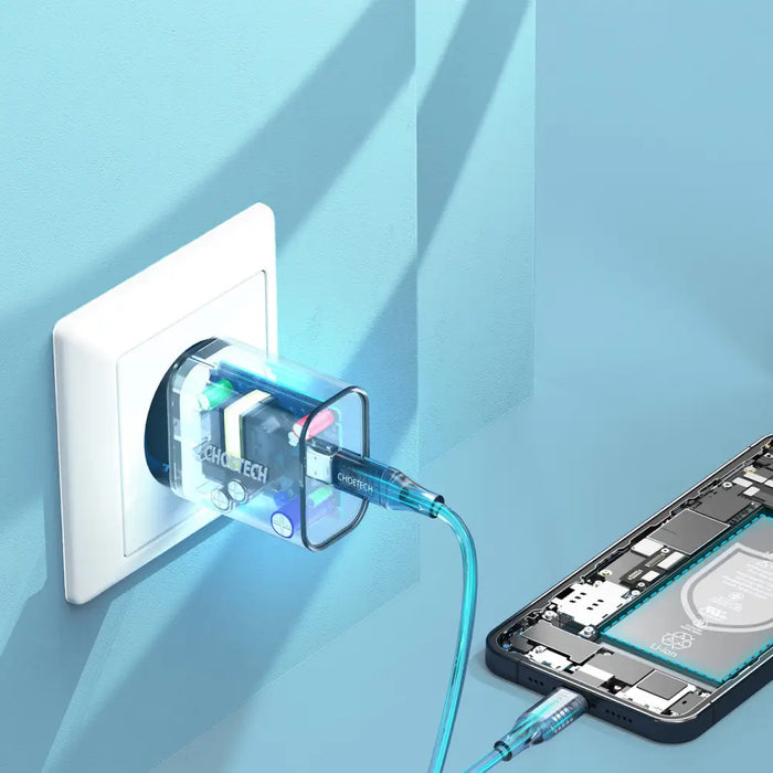 Мрежово зарядно Choetech PD5005-EU EU USB-C