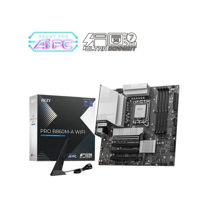 MSI PRO B860M-A WIFI motherboard Intel B860 LGA 1851