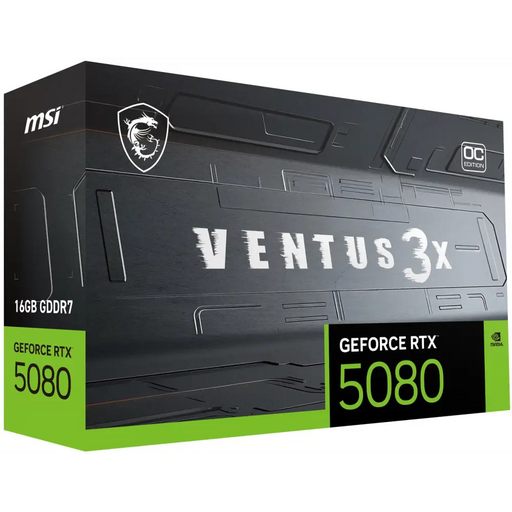MSI VENTUS GeForce RTX5080 16G 3X OC NVIDIA GeForce RTX