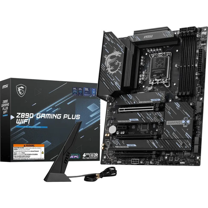 MSI Z890 GAMING PLUS WIFI дънна платка Intel Z890 LGA 1851