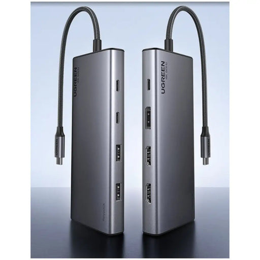 МУЛТИФУНКЦИОНАЛЕН АДАПТЕР 8in1 HDMI/DP/100WPD CM639 UGREEN