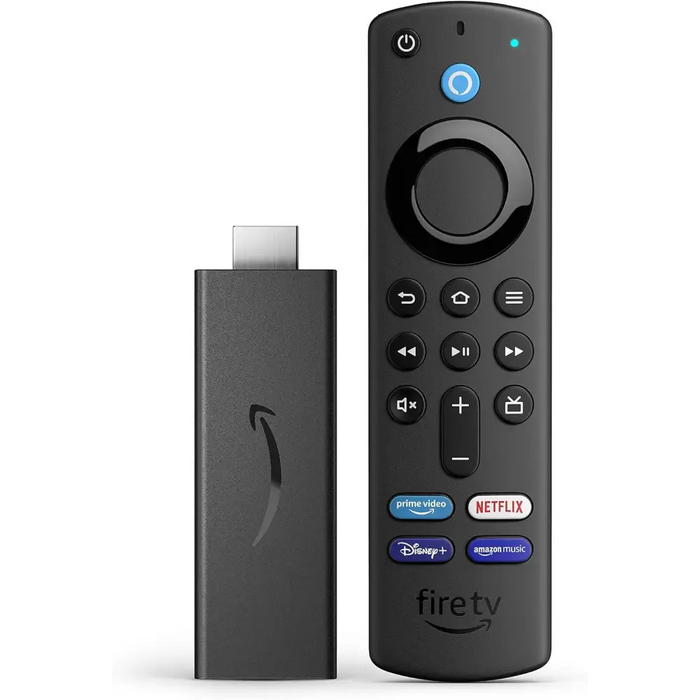 Разопакован Мултимедиен плеър AMAZON Fire TV Stick 4K Gen2, Wi-Fi 6, Alexa Voice Remote, Черен