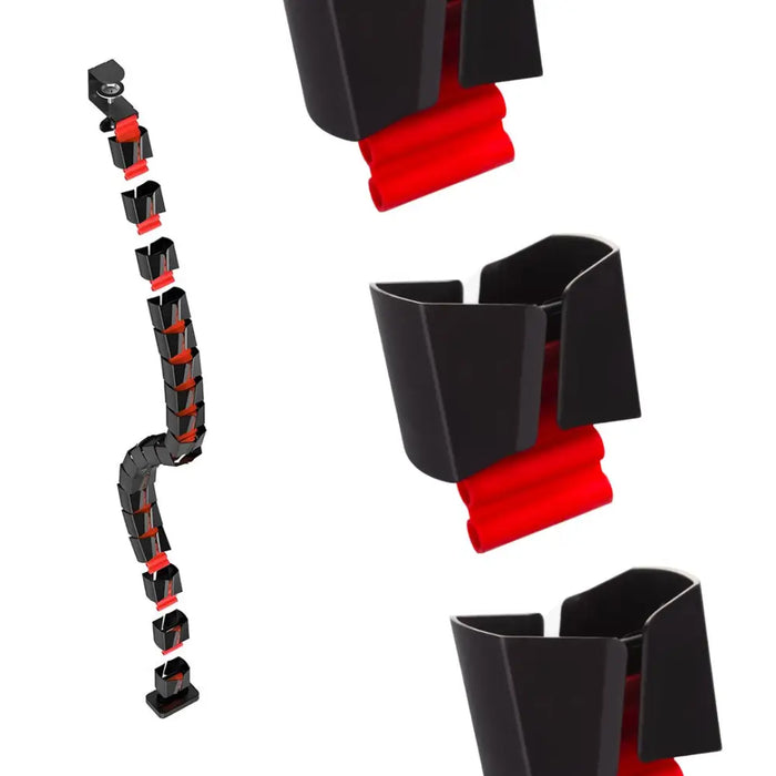 Nano RS органайзер за кабели за бюро / кабелна решетка 1345