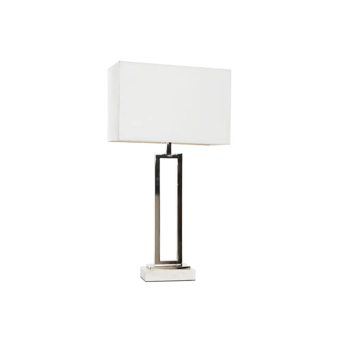 Настолна лампа Home ESPRIT Бял Сребрист 50 W 220 V