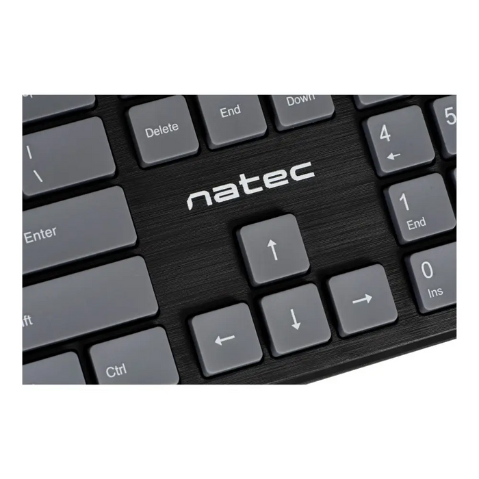 NATEC Discus 2 клавиатура USB USB US Slim