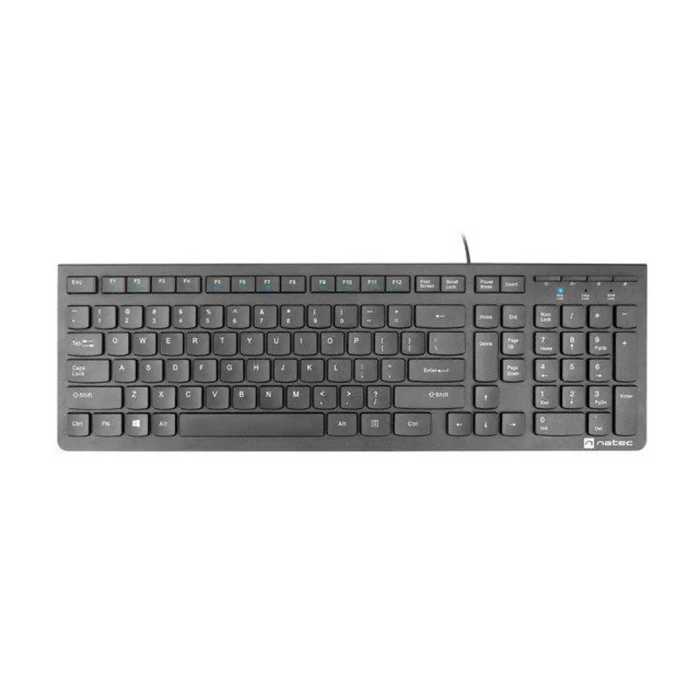 NATEC Discus 2 клавиатура USB USB US Slim
