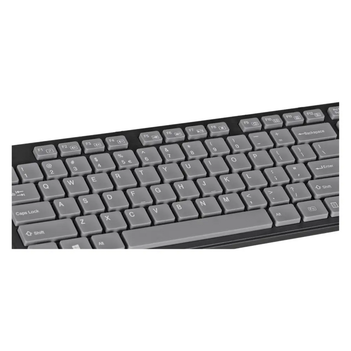 NATEC Discus 2 клавиатура USB USB US Slim