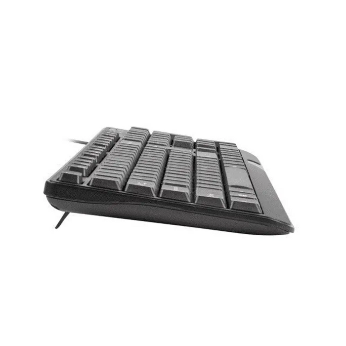 NATEC КЛАВИАТУРА TROUT SLIM USB US LAYOUT ЧЕРНА