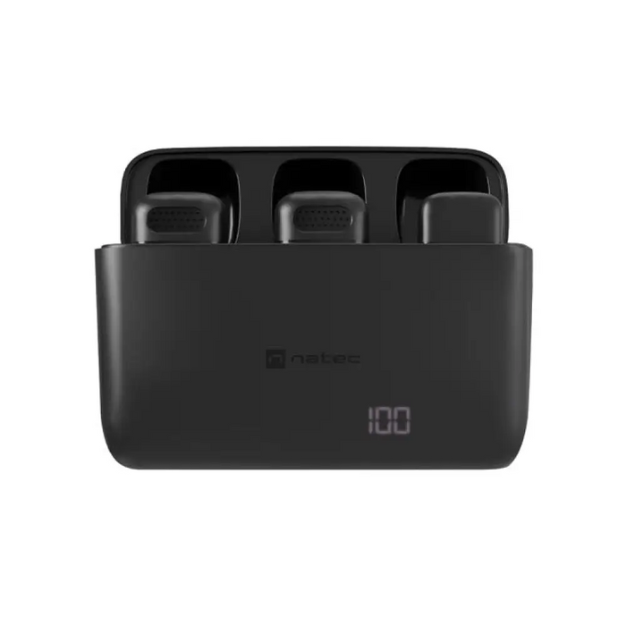 Natec микрофон Hopper Lavalier Wireless USB C 2бр