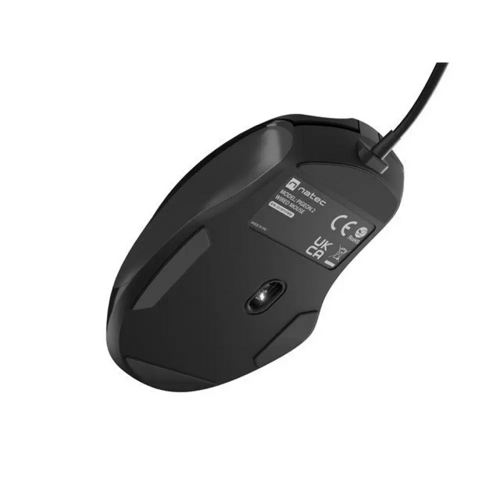 NATEC МИШКА PIGEON 2 4000DPI ЧЕРНА