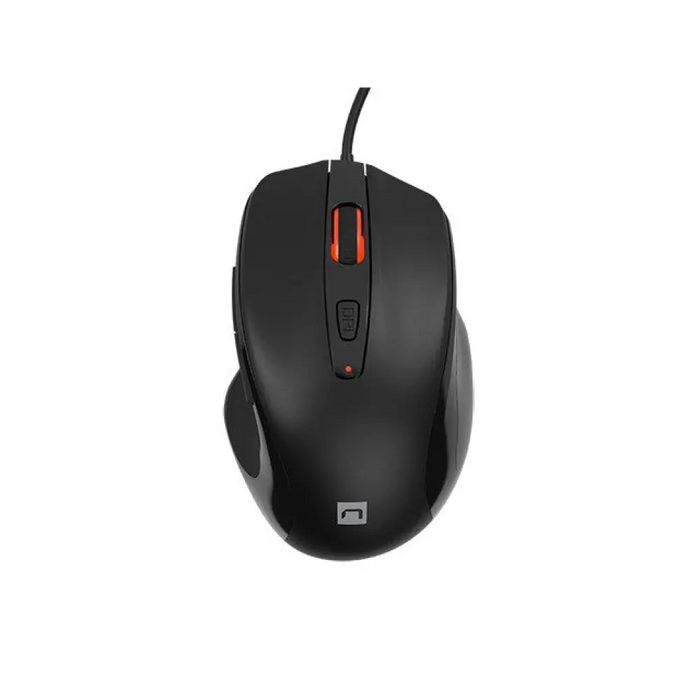 NATEC МИШКА PIGEON 2 4000DPI ЧЕРНА