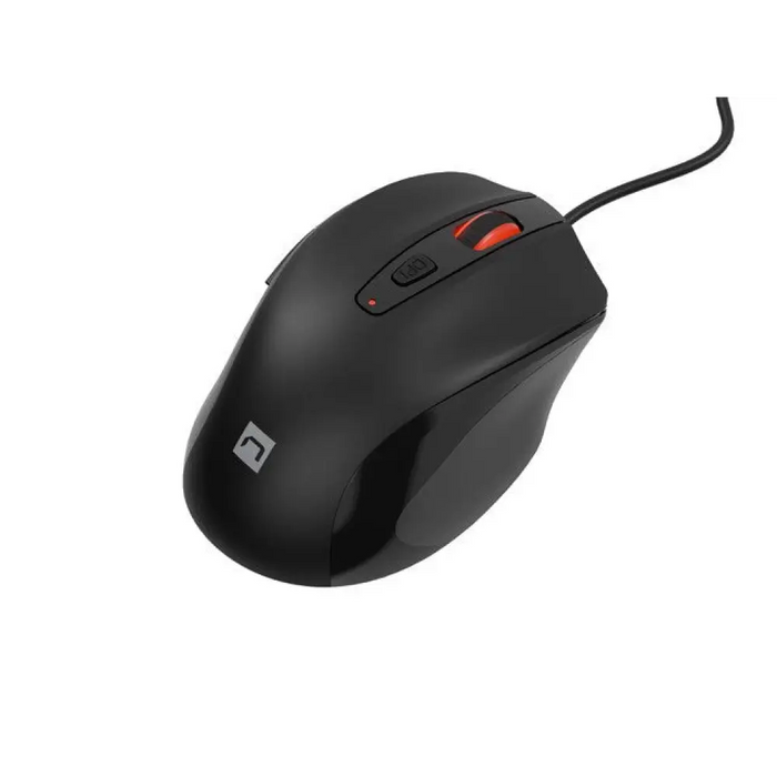 NATEC МИШКА PIGEON 2 4000DPI ЧЕРНА