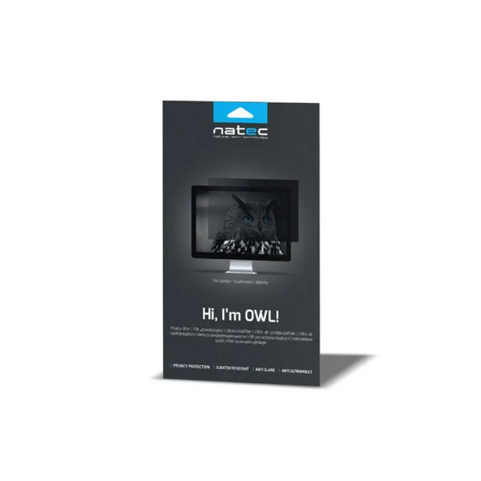 NATEC Owl Безрамков филтър за поверителност на дисплея 61