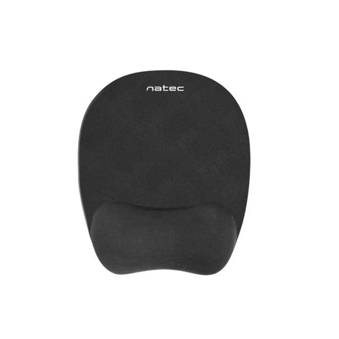 Natec Подложка за мишка с дунапренов пълнеж CHIPMUNK черен
