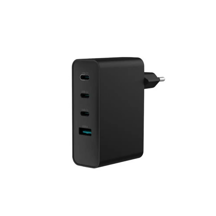 Natec USB Charger Ribera 3X USB-C + 1x USB-A 100W Черен