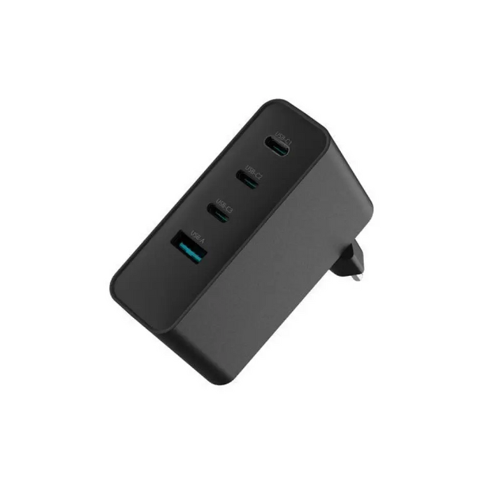 Natec USB Charger Ribera 3X USB-C + 1x USB-A 100W Черен