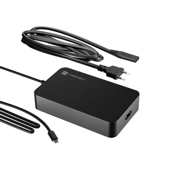 NATEC ЗАРЯДНО ЗАХРАНВАНЕ GRAYLING USB-C 90W