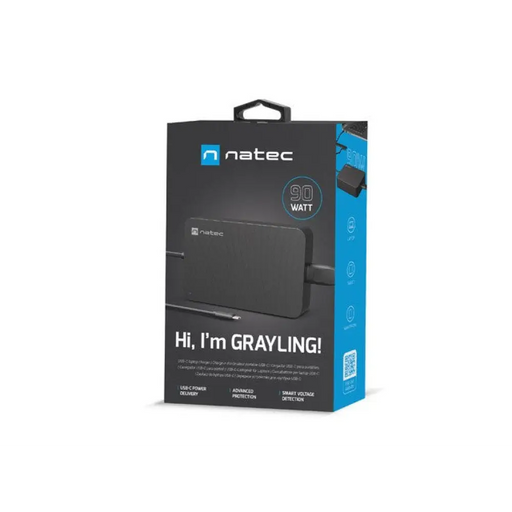 NATEC ЗАРЯДНО ЗАХРАНВАНЕ GRAYLING USB-C 90W
