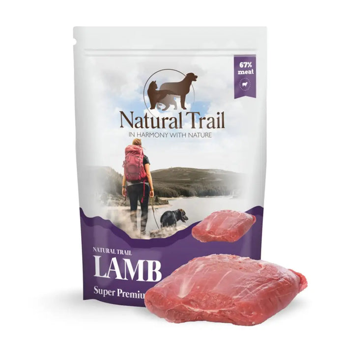 NATURAL TRAIL Pouch Lamb - мокра храна за кучета - 500гр