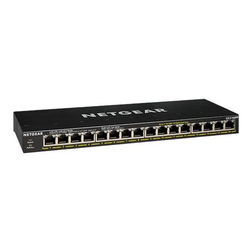 NETGEAR 16-Port Gb PoE + Flex Switch