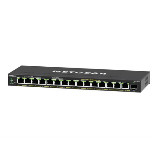 NETGEAR 16PT GE Plus Switch W/ HI-PWR POE+