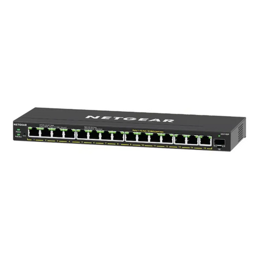 NETGEAR 16PT GE Plus Switch W/ POE +
