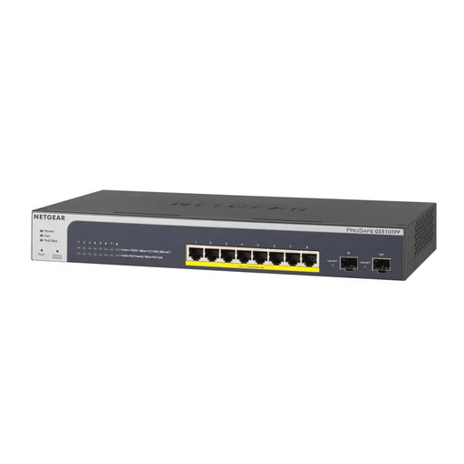 NETGEAR 8-Port PoE + Gigabit Ethernet Smart Managed Switch